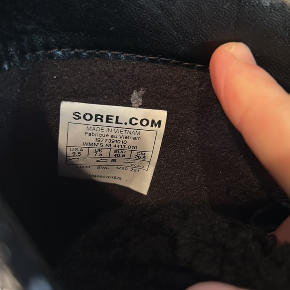 NWT SOREL lennox lace up waterproof combat Moto boots - Picture 10 of 14